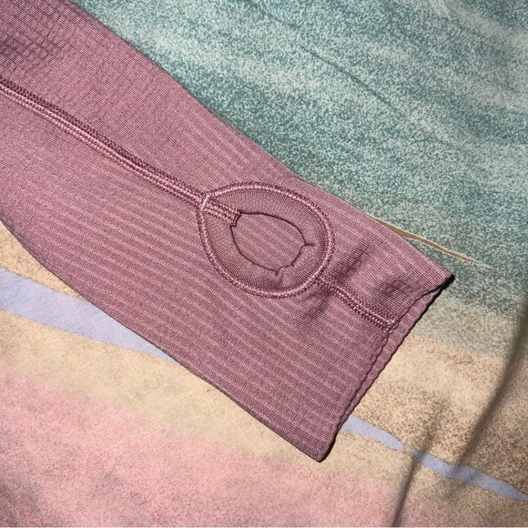 Lululemon Swiftly Tech Long Sleeve Crew Misty Merlot size 8 - Picture 4 of 9